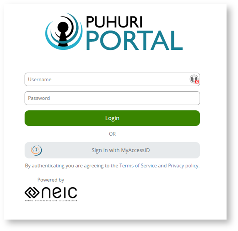 Puhuri login