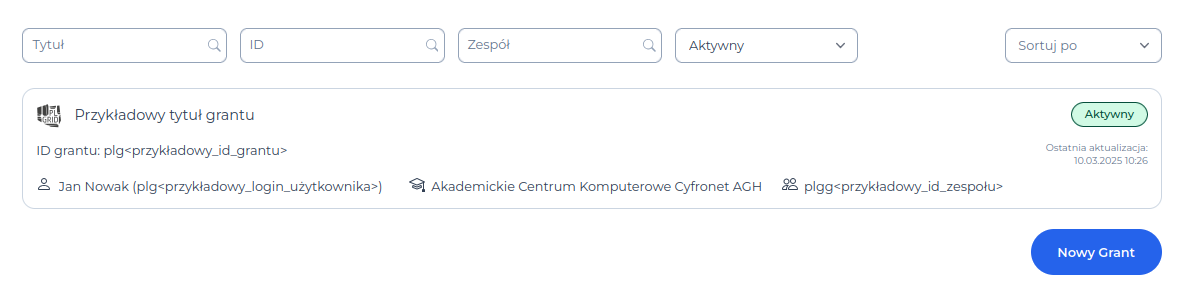 Wybór zasobów